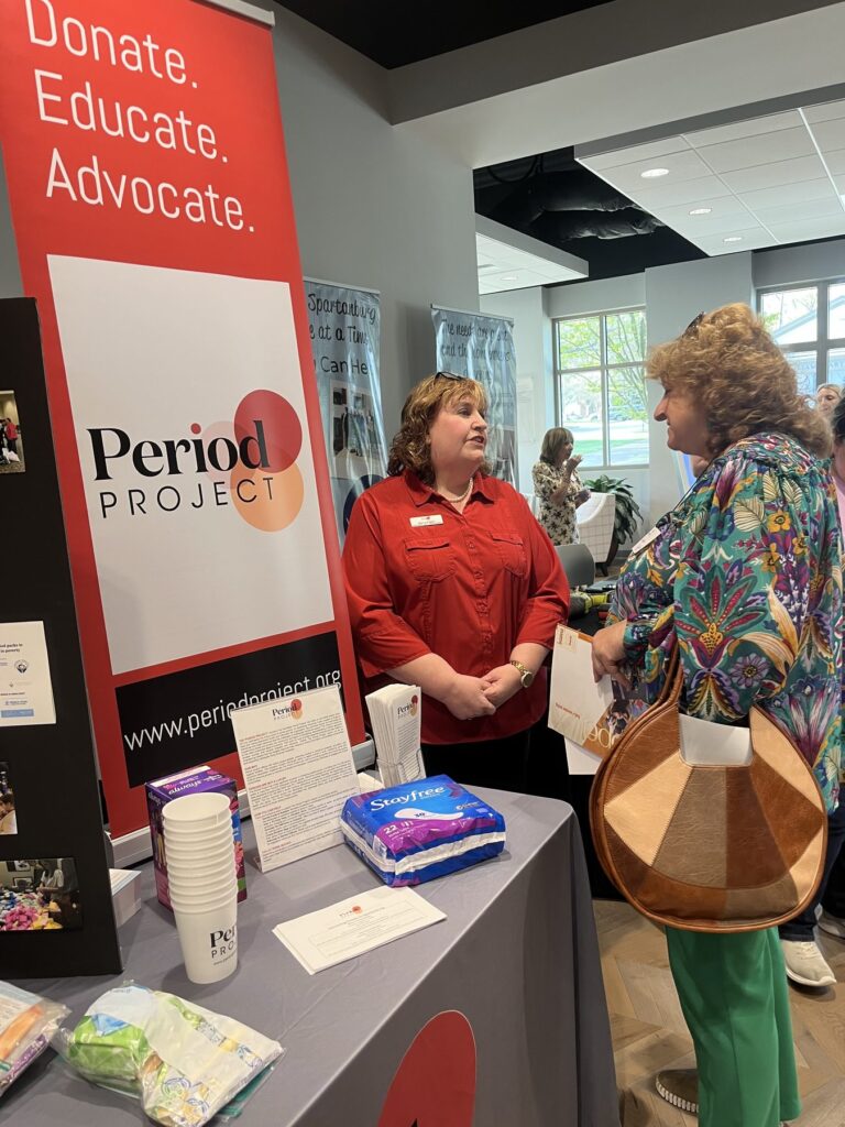 Outreach at Women Giving for Spartanburg showcase