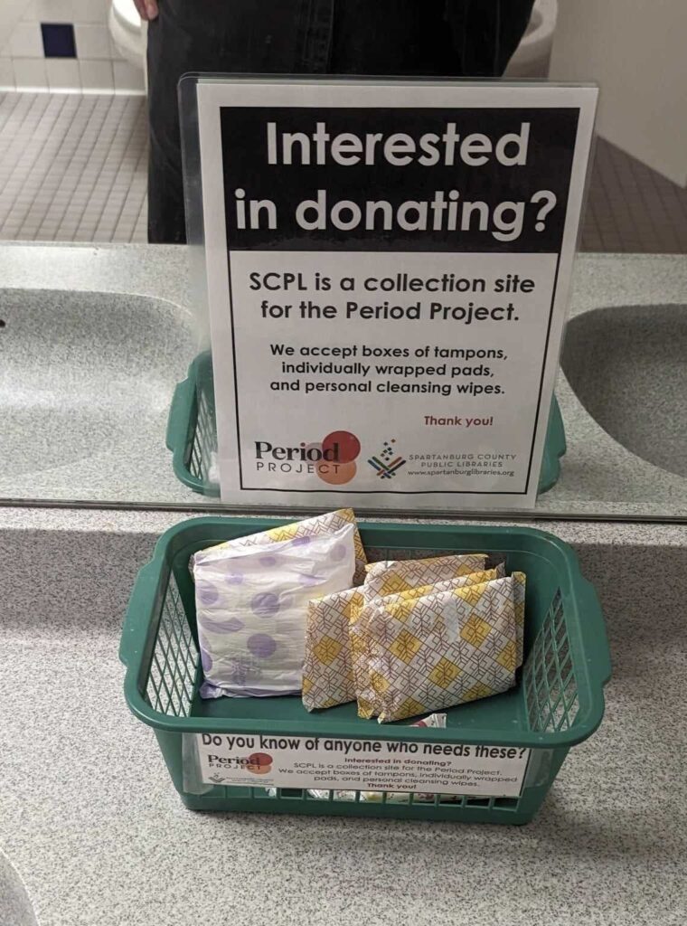 spartanburg library bathroom