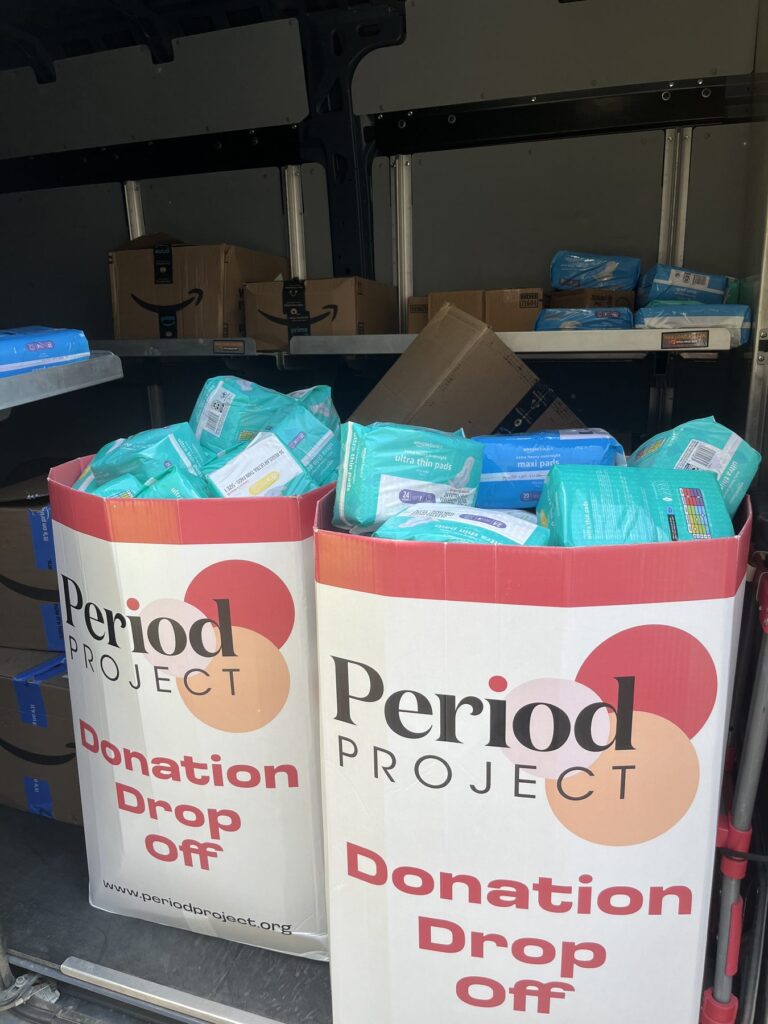 top left donation drive
